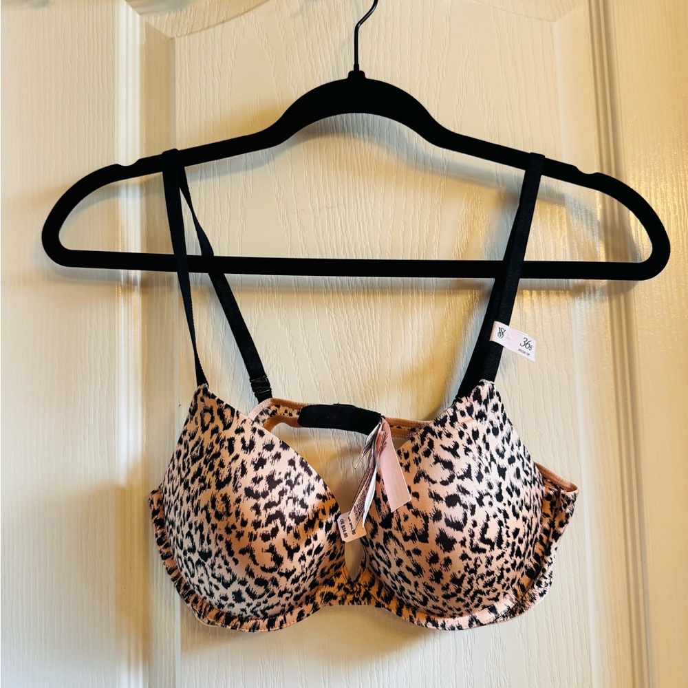 Leopard Print Women's Bra